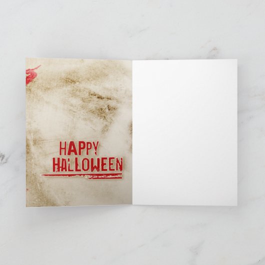 Carte halloween (Intérieur)