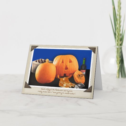 Carte Halloween (Devant)