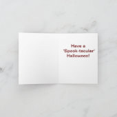 Carte Halloween (Intérieur)