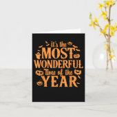 Carte Halloween (Fleur jaune)