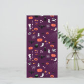 Carte Halloween (Debout devant)