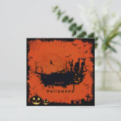 Carte Halloween (Debout devant)