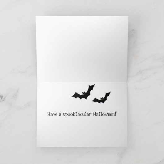 Carte Halloween (Intérieur)