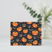 Carte Halloween (Debout devant)