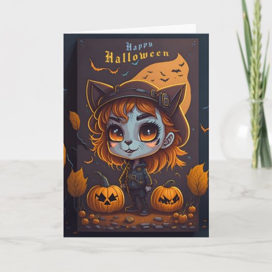 Carte Halloween (Devant)