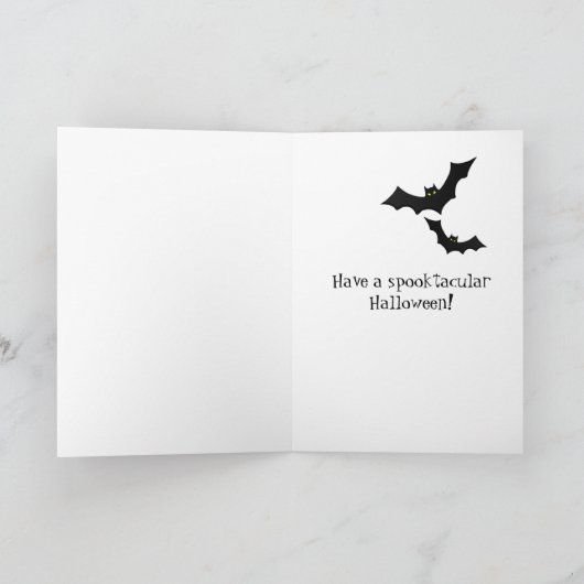 Carte Halloween (Intérieur)