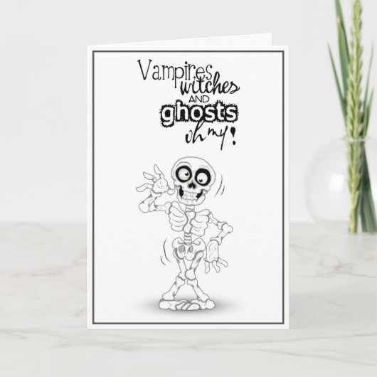 Carte Halloween (Devant)