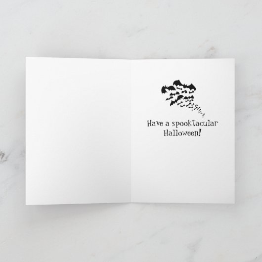 Carte Halloween (Intérieur)