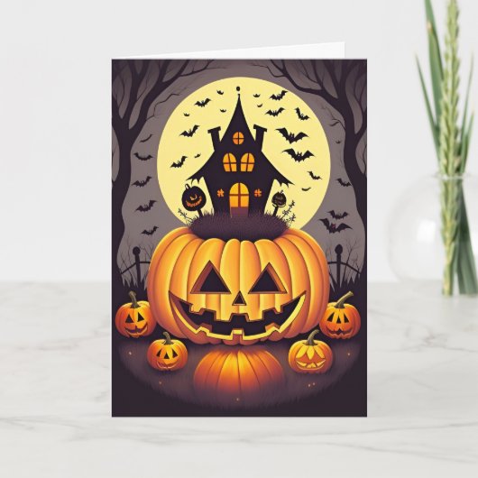 Carte Halloween (Devant)