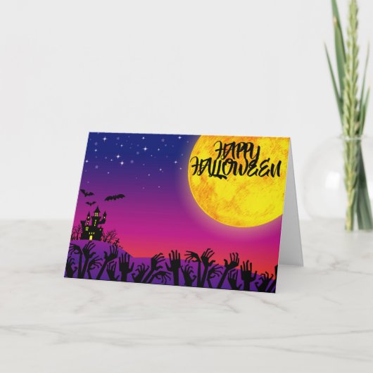 Carte Halloween (Devant)