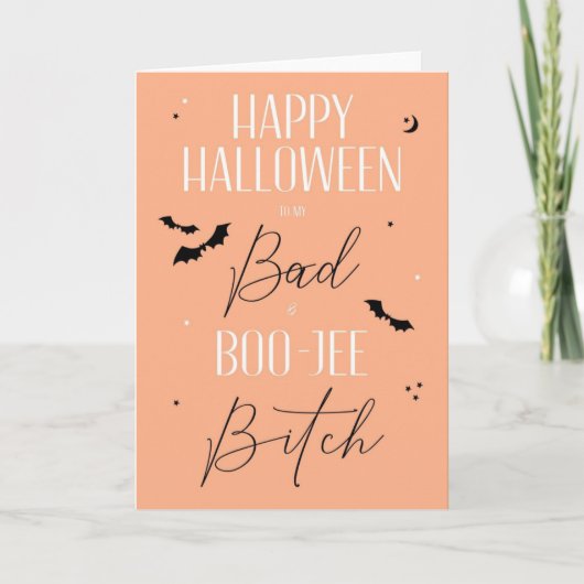 Carte Halloween (Devant)