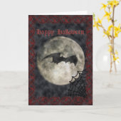 Carte Halloween (Fleur jaune)