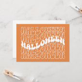 Carte Halloween (Devant/Arrière en situation)