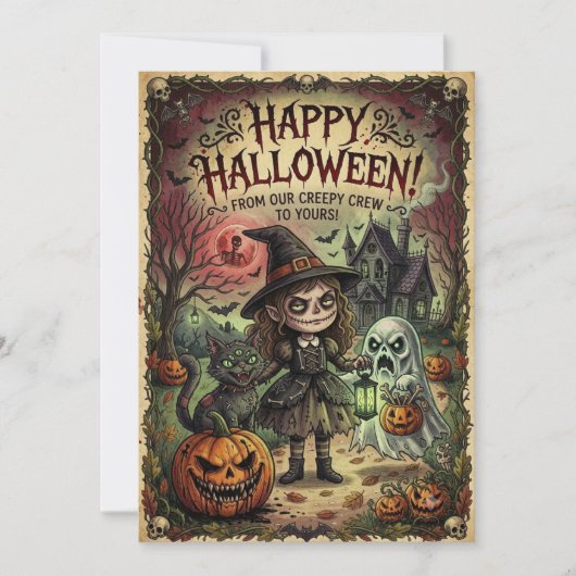 Carte Halloween (Devant)
