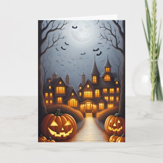 Carte Halloween (Devant)