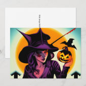 Carte Halloween (Devant / Derrière)