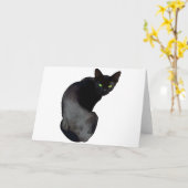 Carte Halloween (Fleur jaune)