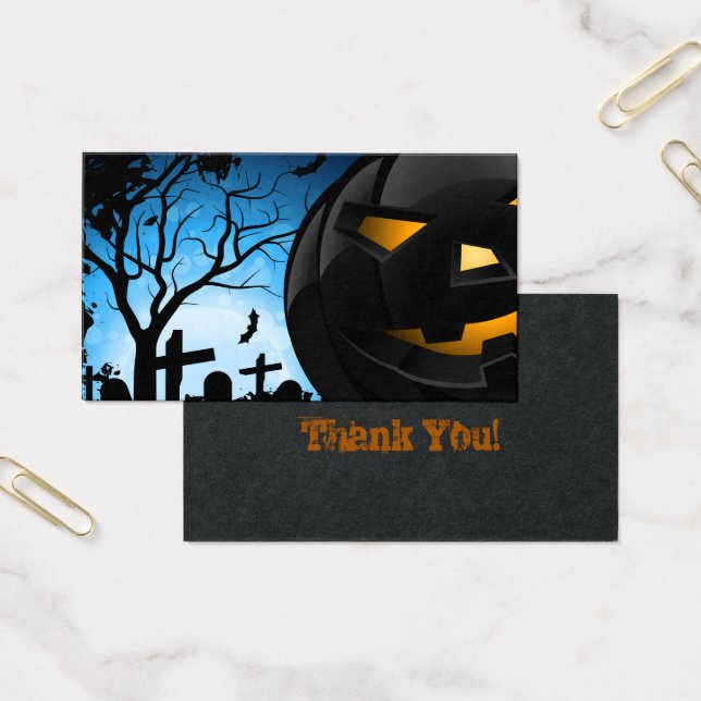 Carte Halloween (Bureau)