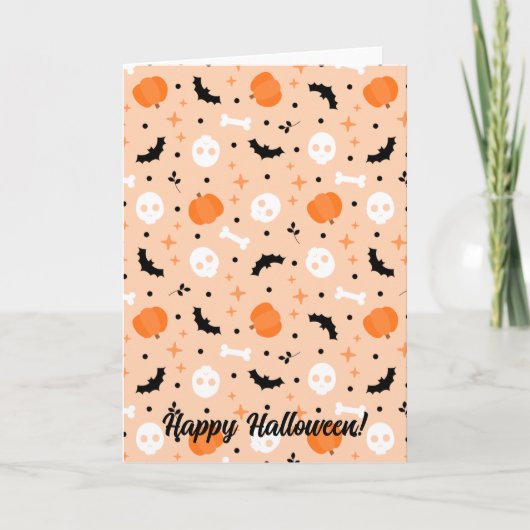 Carte Halloween (Devant)