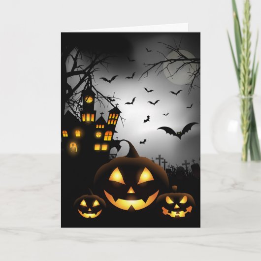 Carte Halloween (Devant)