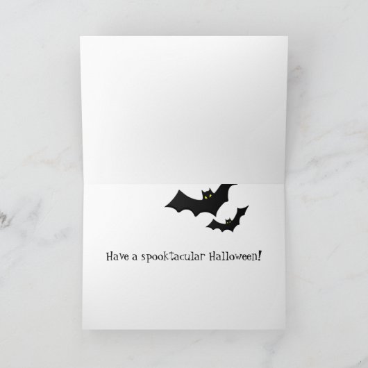 Carte Halloween (Intérieur)