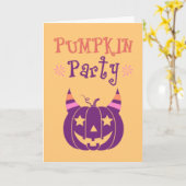 Carte Halloween (Fleur jaune)