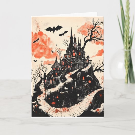 Carte Halloween (Devant)