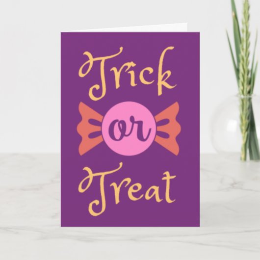 Carte Halloween (Devant)