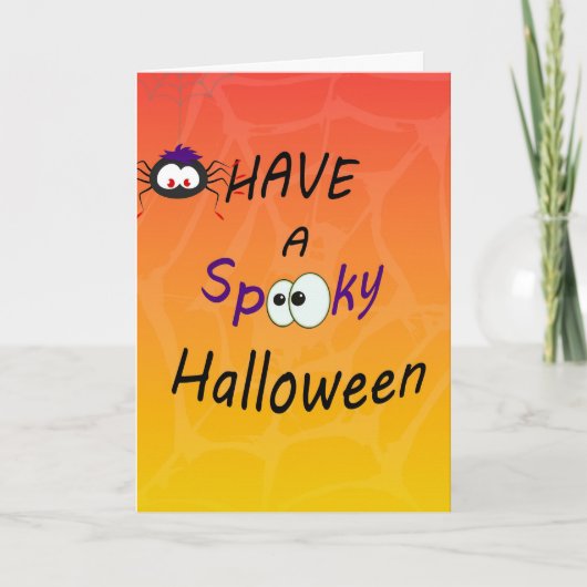 Carte Halloween (Devant)