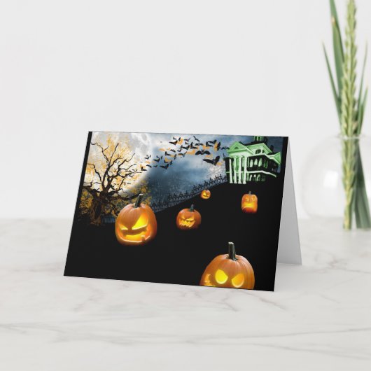Carte Halloween (Devant)