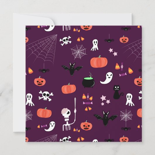 Carte Halloween (Devant)