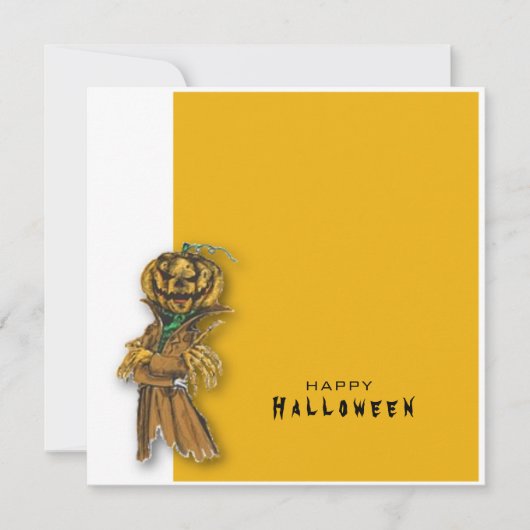 Carte Halloween (Devant)