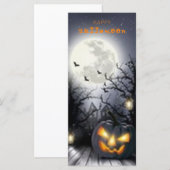 Carte Halloween (Devant / Derrière)