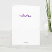 Carte Halloween (Dos)