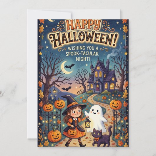 Carte Halloween (Devant)