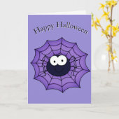 Carte Halloween (Fleur jaune)
