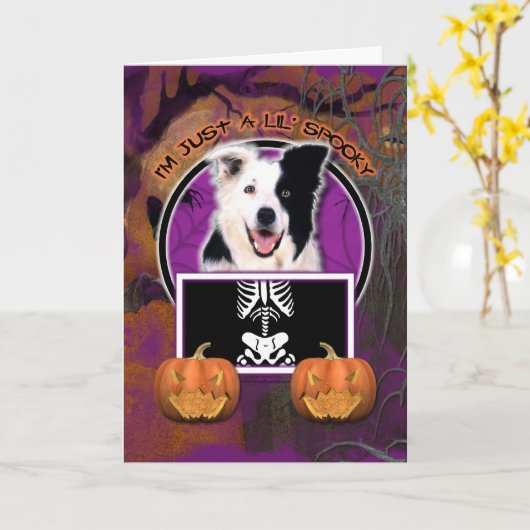 Carte Halloween (Fleur jaune)