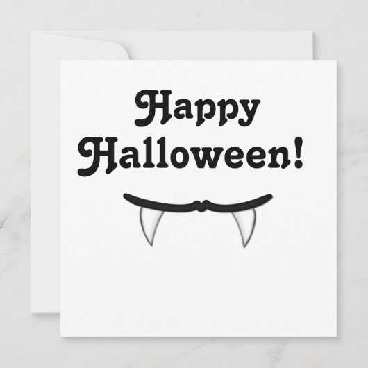 Carte Halloween (Dos)