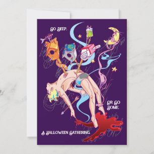 Carte Halloween 2025, Imaginaire sombre