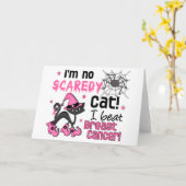 Carte Halloween 2 Cancer du sein Survivant (Fleur jaune)