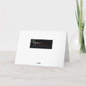 Carte Halloween a hanté la photographie gothique de (Dos)