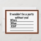 Carte Halloween À La Plage (Dos)