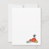 Carte Halloween Accueil Nouvelle adresse (Dos)