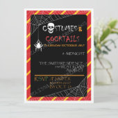 Carte Halloween adulte (Debout devant)