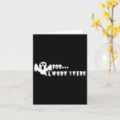 Carte Halloween anti-Trump (Fleur jaune)