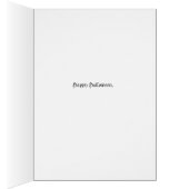 Carte Halloween avec Citrouilles, Ajouter votre pr (Intérieur (Droit))