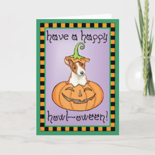 Carte Halloween Basenji