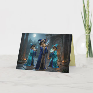 Carte Halloween Berger Allemand