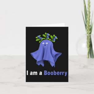 Carte Halloween Blueberry Costume Fantôme Funny Blueberr