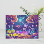 Carte Halloween Bone to Be Wild ! (Debout devant)